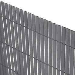 Ribelli Sichtschutzmatte, aus PVC, 80 x 300 cm, anthrazit - B-Ware neuwertig