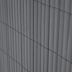 Ribelli Sichtschutzmatte, aus PVC, 120 x 400 cm, anthrazit - B-Ware neuwertig