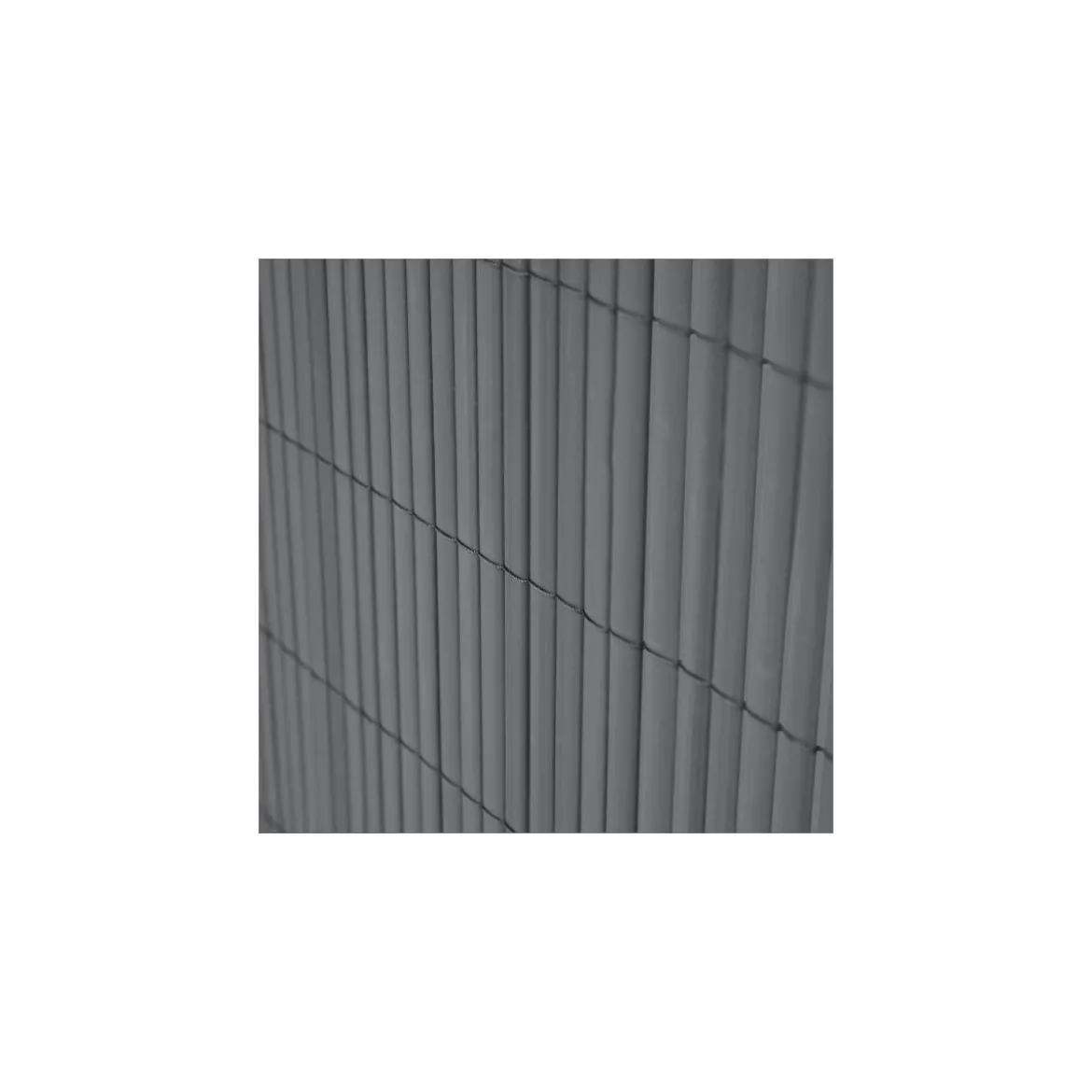 Ribelli Sichtschutzmatte, aus PVC, 160 x 400 cm, anthrazit - B-Ware sehr gut