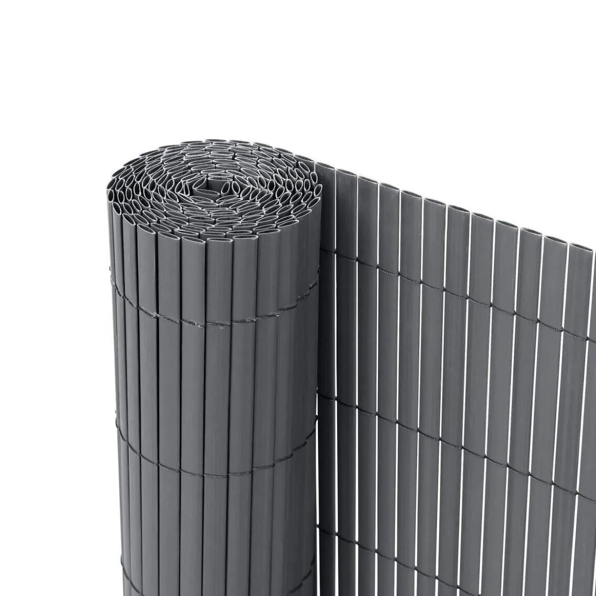 Ribelli Sichtschutzmatte, aus PVC, 120 x 400 cm, anthrazit - B-Ware sehr gut