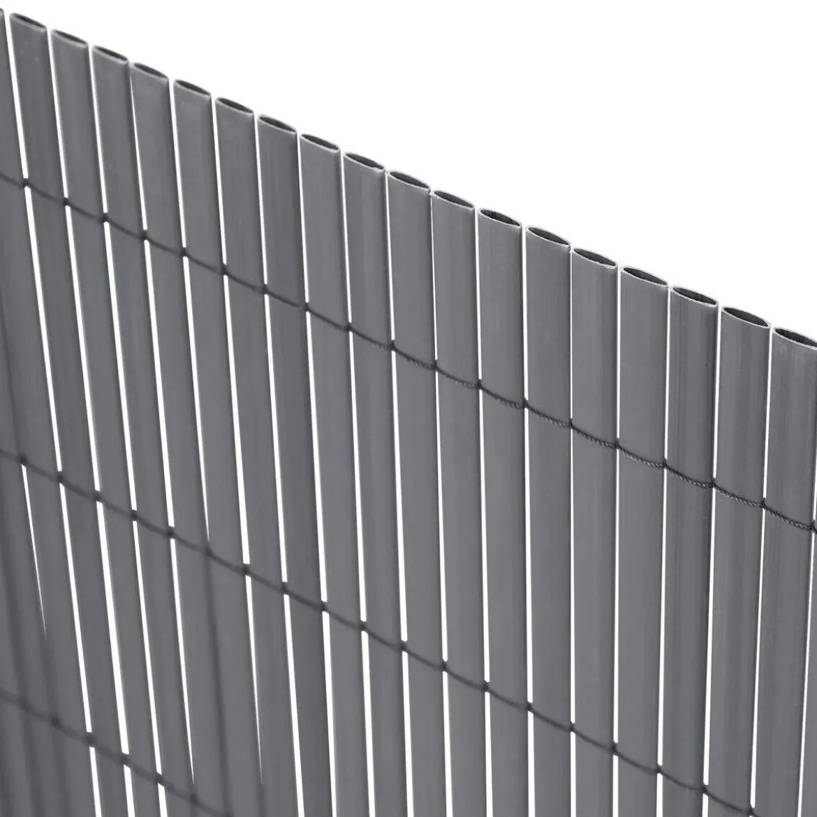 Ribelli Sichtschutzmatte, aus PVC, 120 x 400 cm, anthrazit - B-Ware sehr gut