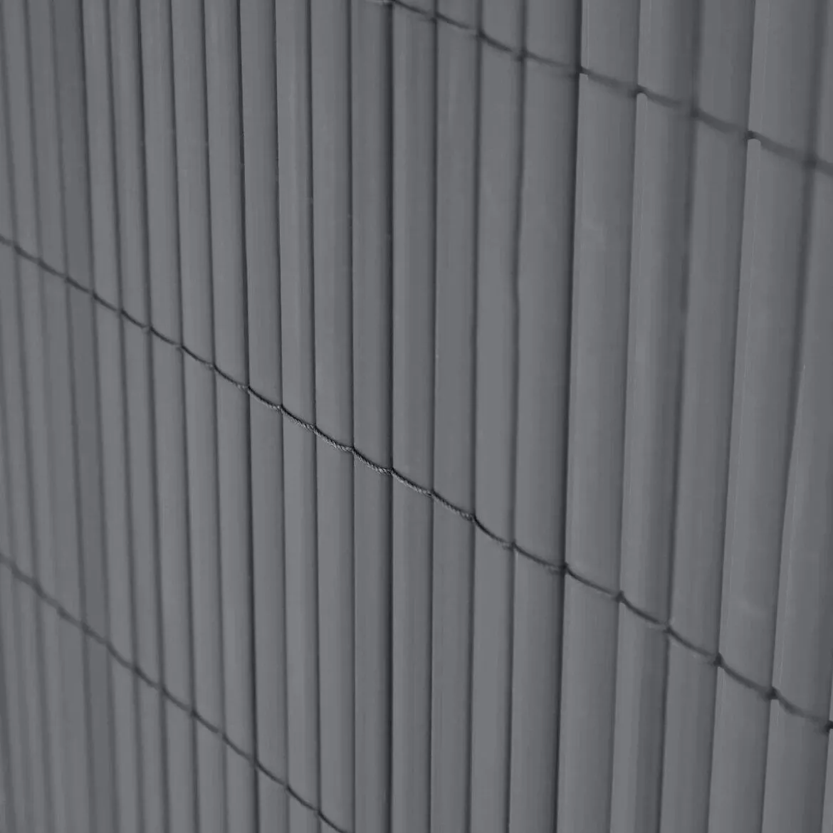 Ribelli Sichtschutzmatte, aus PVC, 120 x 400 cm, anthrazit - B-Ware sehr gut