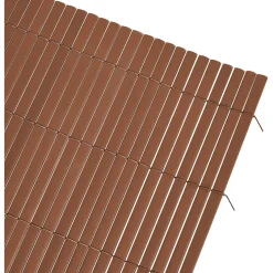 Ribelli Sichtschutzmatte, aus PVC, 80 x 300 cm, braun - B-Ware neuwertig