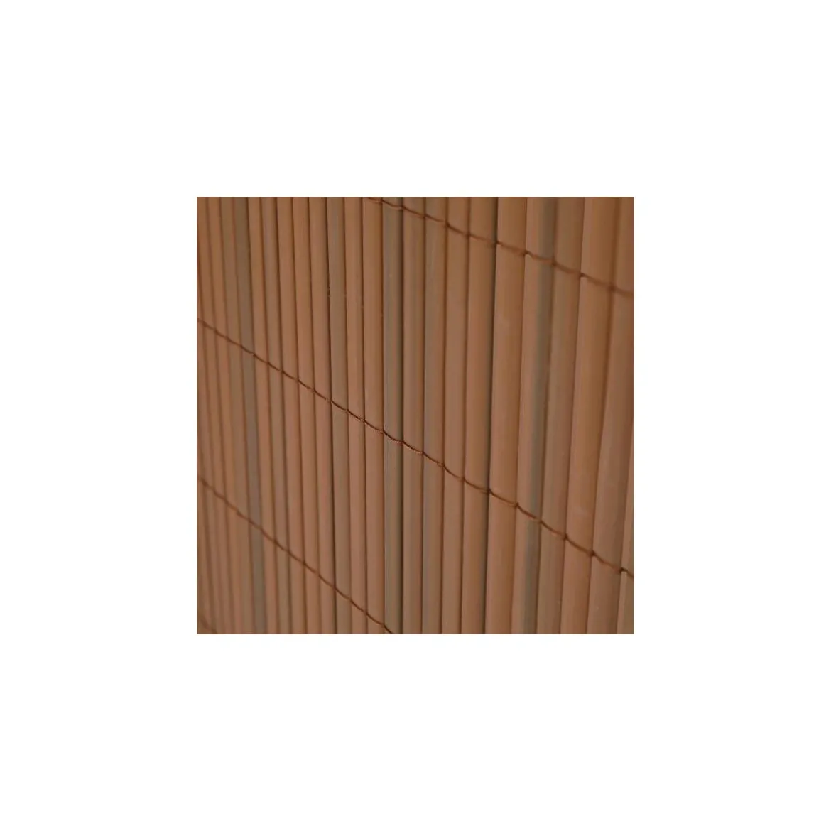 Ribelli Sichtschutzmatte, aus PVC, 120 x 400 cm, braun - B-Ware sehr gut