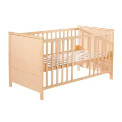 roba® Kinderbett Gitterbett, 70 x 140 cm, Kombi-Kinderbett, natur - B-Ware neuwertig