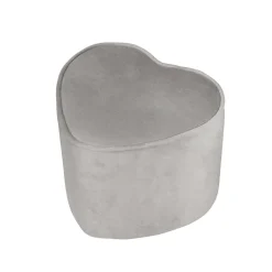 roba Kinderhocker in Herzform 'Lil Sofa', grau - B-Ware sehr gut