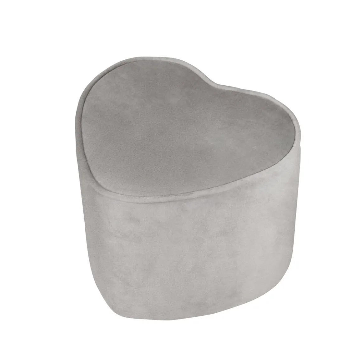roba Kinderhocker in Herzform 'Lil Sofa', grau - B-Ware sehr gut
