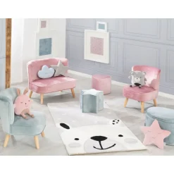 roba Kindersofa (rosa) - B-Ware neuwertig