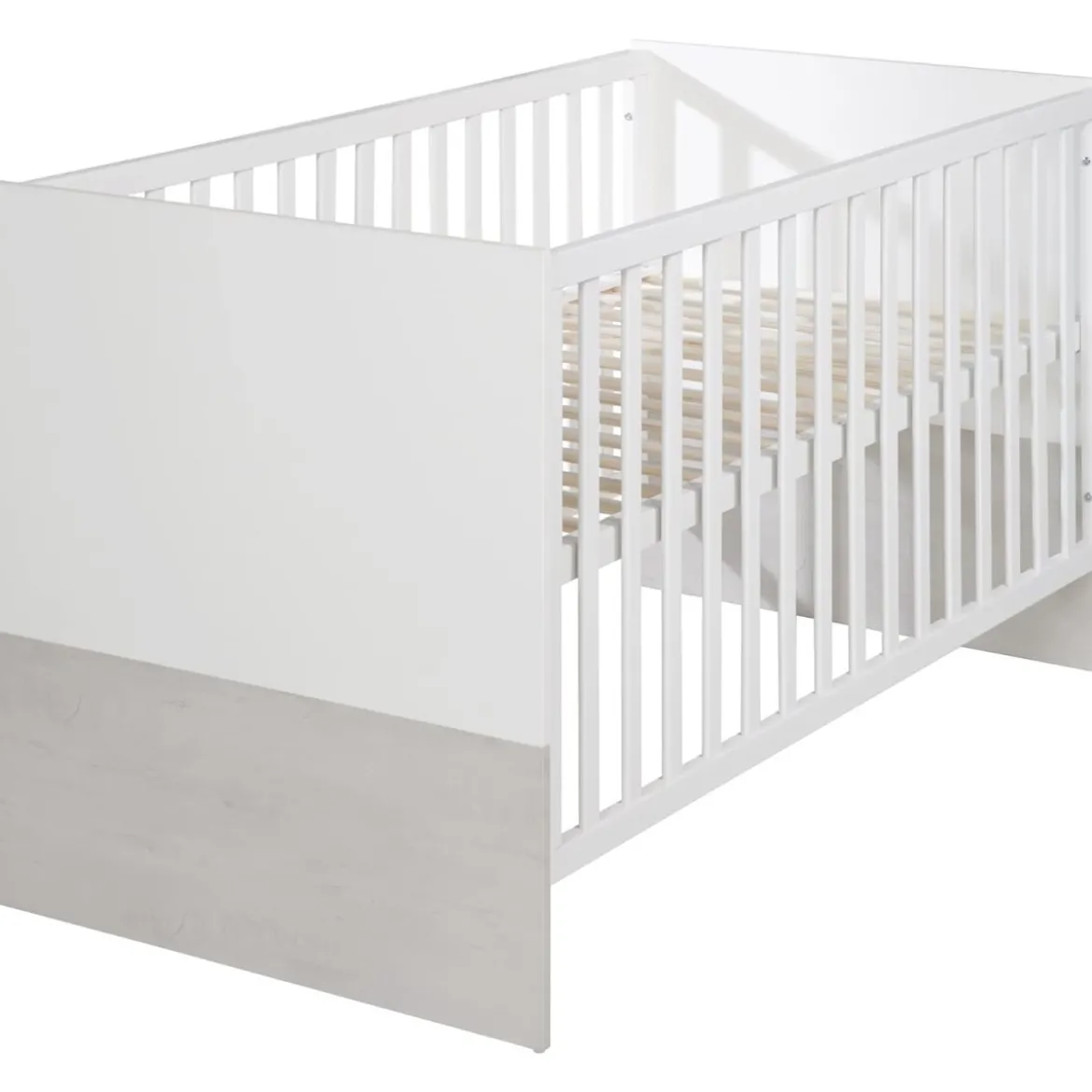 roba Kombi-Kinderbett Julia, 70 x 140 cm, weiß/Eiche - B-Ware neuwertig