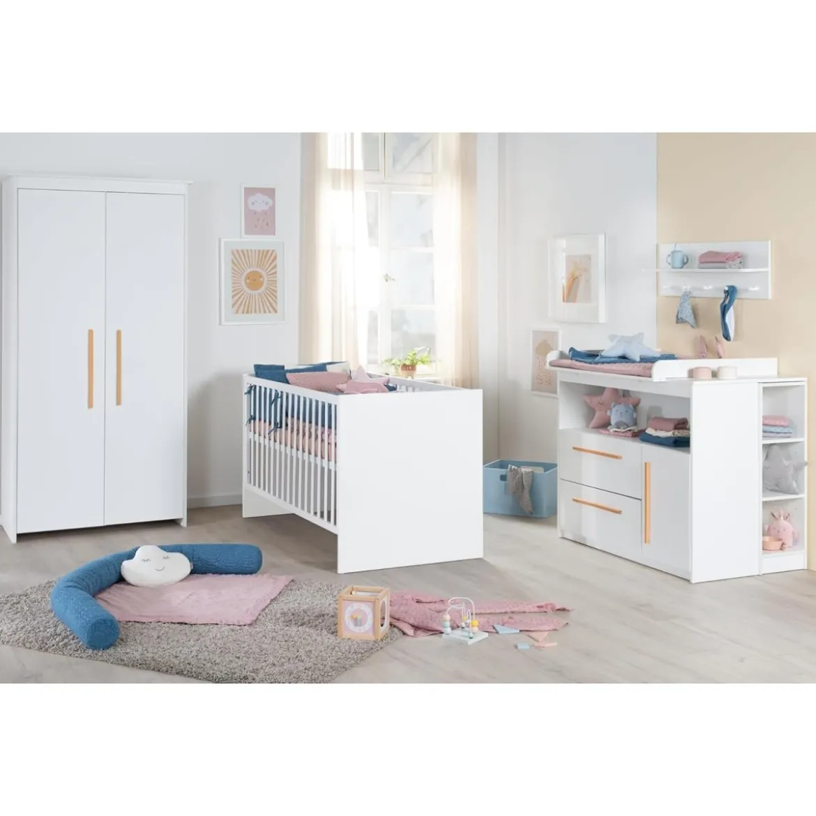 roba 'Lilo' Kombi-Kinderbett, 70 x140 cm, weiß - B-Ware