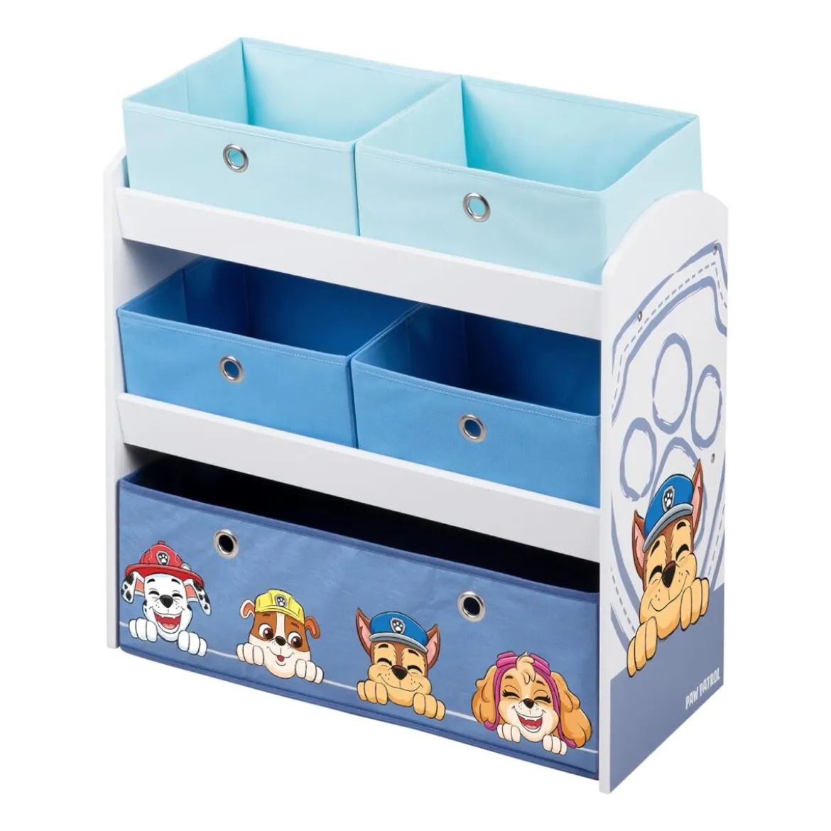 roba »Paw Patrol« Spielregal, mit Stoffboxen - B-Ware neuwertig