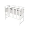 roba Stuben- & Beistellbett 3in1 mit Barriere, grau weiß - B-Ware