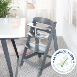 roba Treppenhochstuhl Sit Up Flex, anthrazit - B-Ware sehr gut