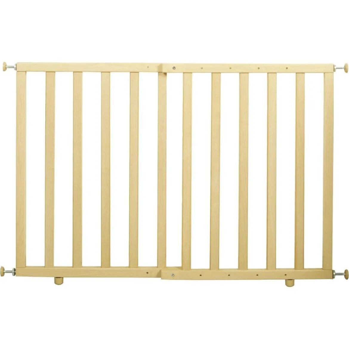 roba Türschutzgitter zum Klemmen, Breite 62 - 106 cm, natur - B-Ware neuwertig