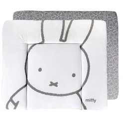 roba Wickelauflage Miffy, 85 x 75 cm, weiß/grau - B-Ware neuwertig