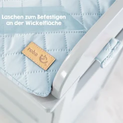 roba Wickelauflage roba Style, 85 x 75 cm, hellblau - B-Ware