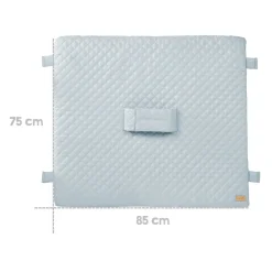 roba Wickelauflage roba Style, 85 x 75 cm, hellblau - B-Ware