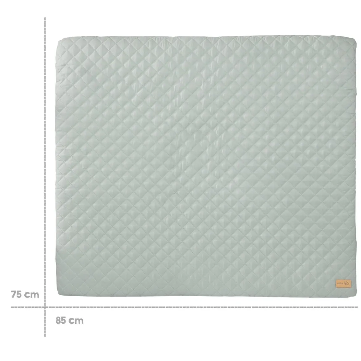 roba Wickelauflage soft 'roba Style' 85x75 cm, frosty green - B-Ware