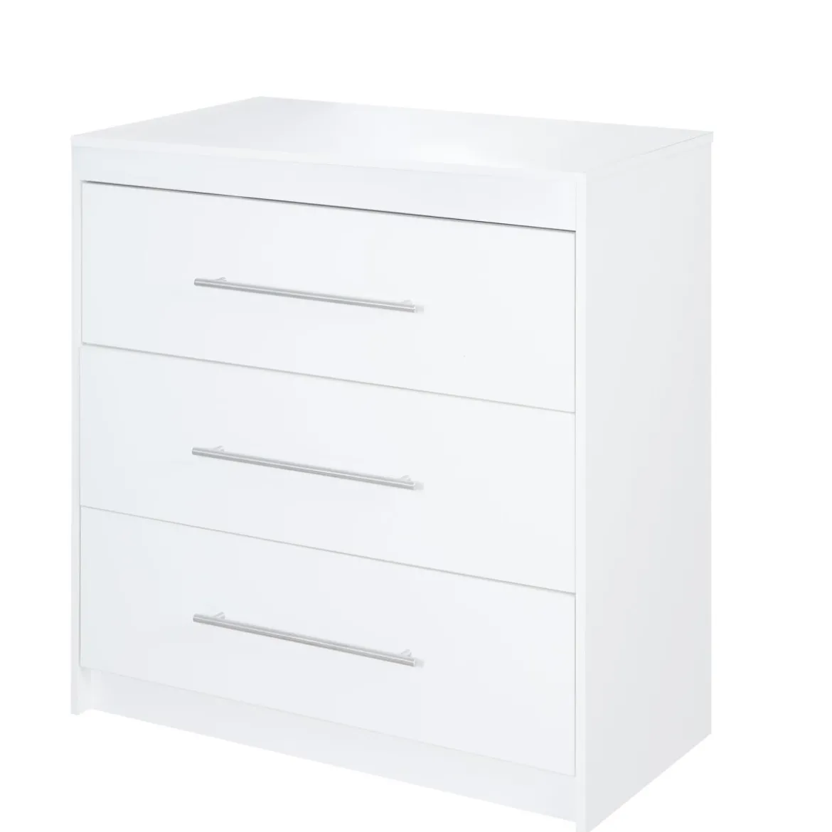 roba Wickelkommode 'Maren' mit abnehmbarem Aufsatz, schmal, 3 Schubladen, Wickelhöhe 90,5 cm - B-Ware