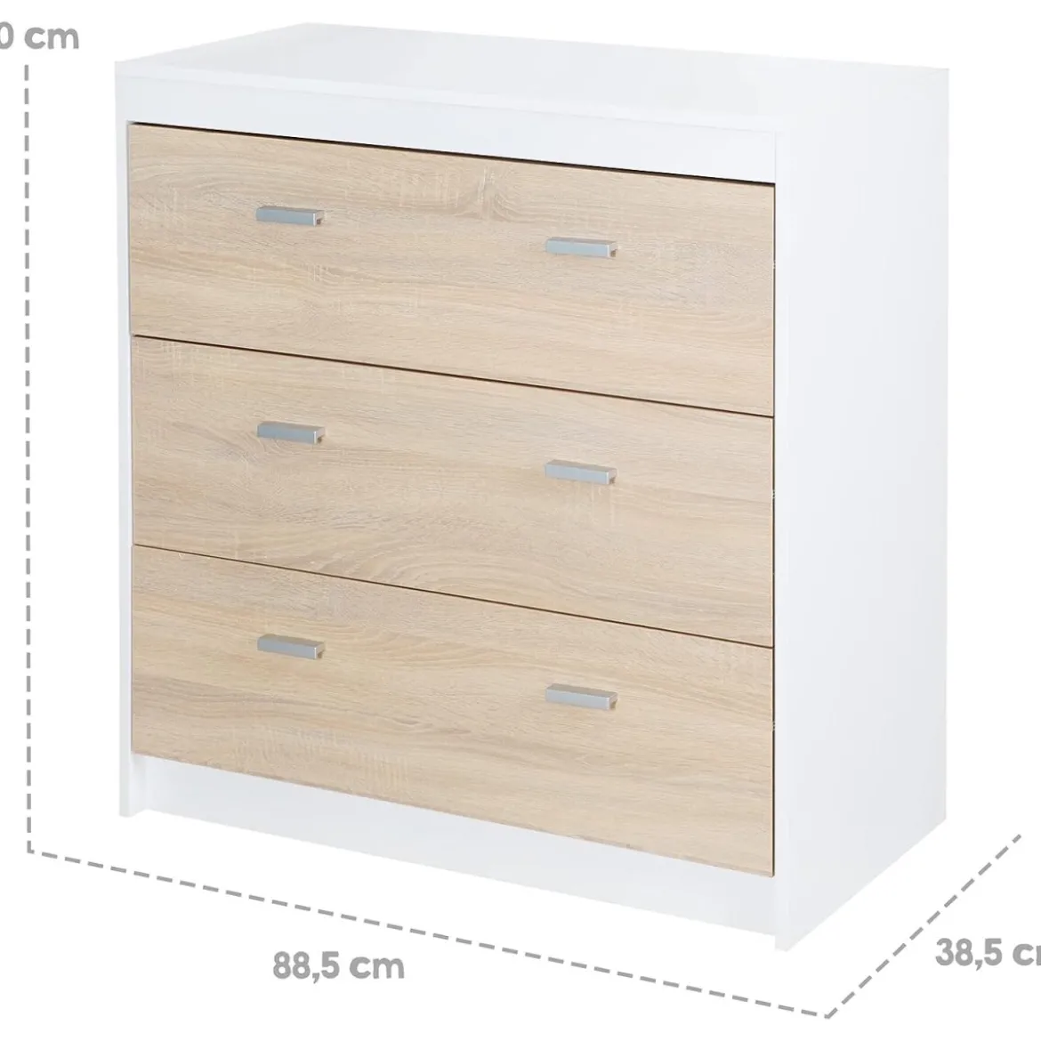 roba Wickelkommode mit abnehmbarem Wickelansatz Gabriella - B-Ware