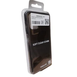 Samsung Soft Clear Cover, Galaxy A12, schwarz - B-Ware neuwertig