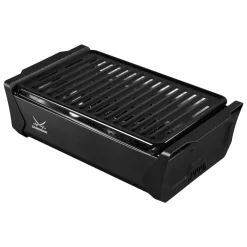 SANSIBAR Holzkohlegrill mit Aktivbelüftung, L 44,5 x B 25,5 x H 15 cm - B-Ware