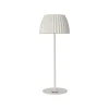 SANSIBAR LED-Akku-Tischleuchte mit USB und Touchdimmer (Beige) - B-Ware neuwertig