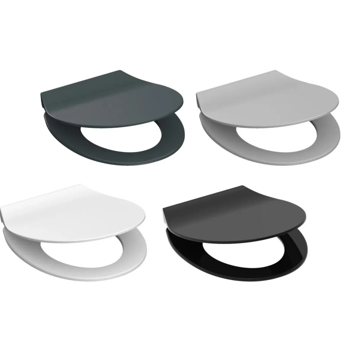 Schütte Toilettensitz SLIM, mit Absenkautomatik - B-Ware