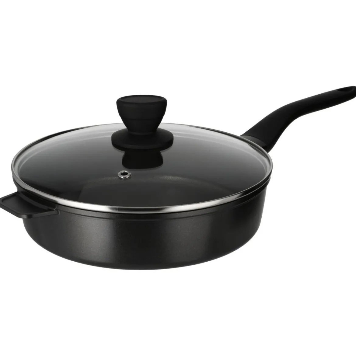 SILVERCREST® Aluguss-Schmorpfanne mit Deckel, Ø 28cm - B-Ware
