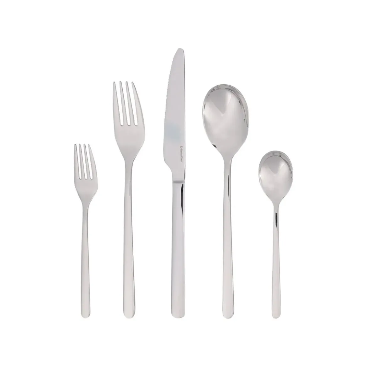 SILVERCREST® Besteck-Set, hochglanzpoliert, 60-teilig - B-Ware neuwertig
