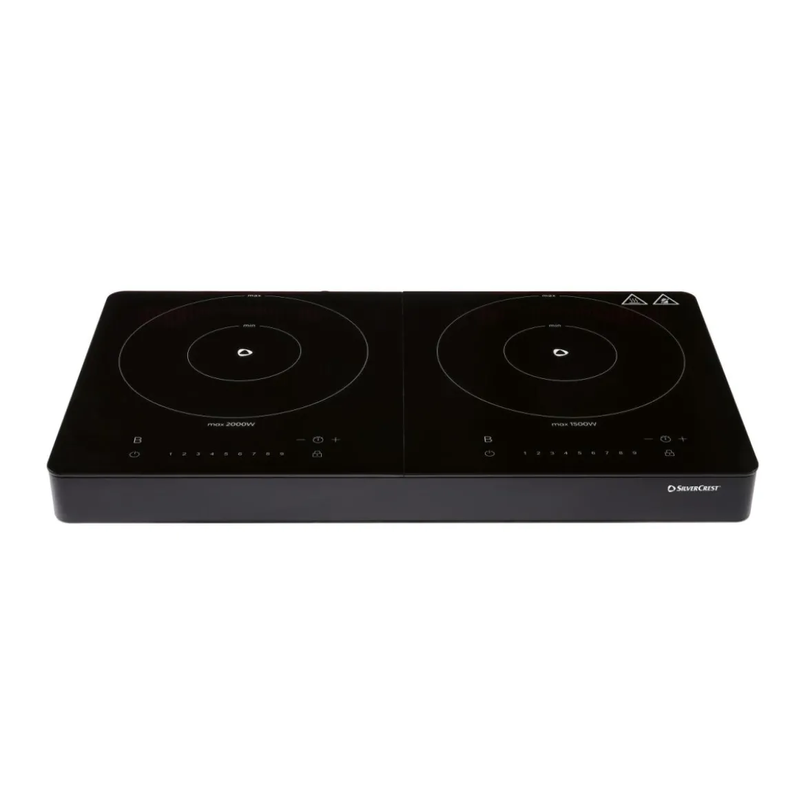 SILVERCREST® Doppelinduktionskochplatte 3500 SID F1 - B-Ware