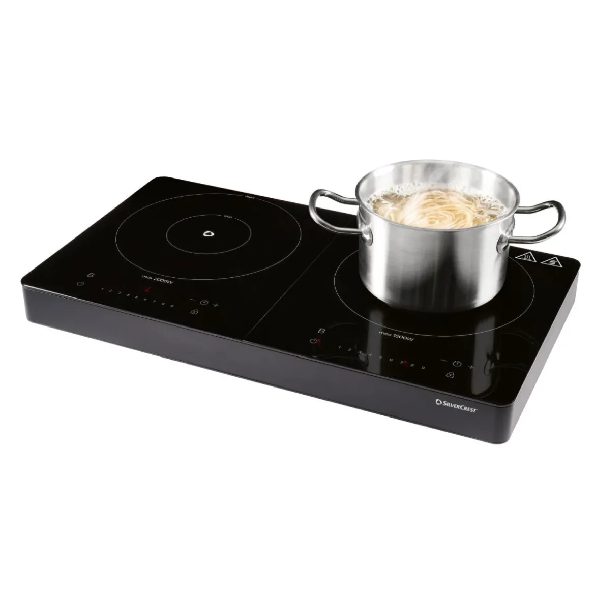 SILVERCREST® Doppelinduktionskochplatte 3500 SID F1 - B-Ware