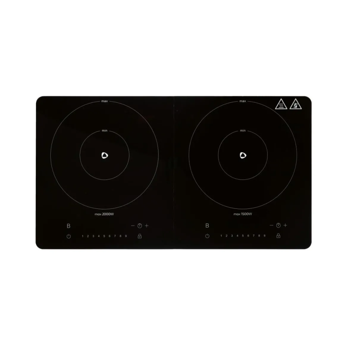 SILVERCREST® Doppelinduktionskochplatte 3500 SID F1 - B-Ware