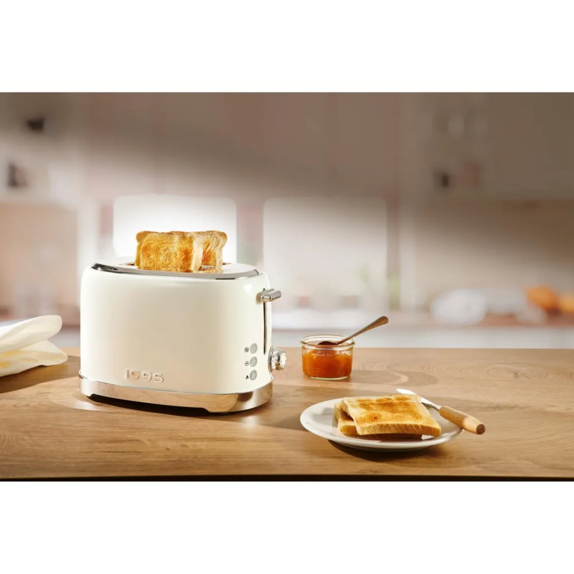 SILVERCREST® Doppelschlitz-Toaster Edelstahl »STR 980 C3« - B-Ware