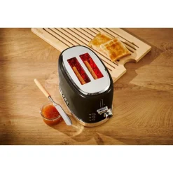 SILVERCREST® Doppelschlitz-Toaster Edelstahl »STR 980 C3« - B-Ware