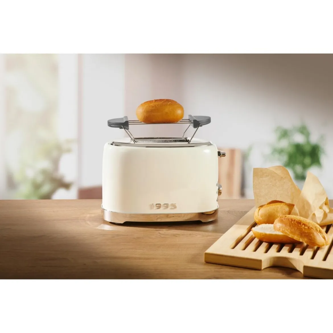SILVERCREST® Doppelschlitz-Toaster Edelstahl »STR 980 C3« - B-Ware