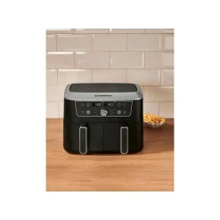 SILVERCREST® Doppelzonen-Heißluftfritteuse SHFDD 2600 C2 - B-Ware