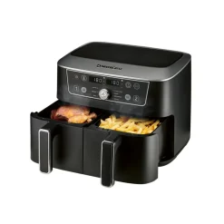 SILVERCREST® Doppelzonen-Heißluftfritteuse SHFDD 2600 C2 - B-Ware