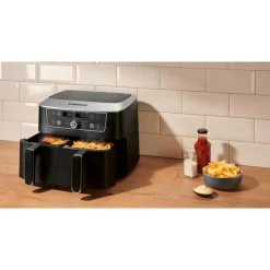 SILVERCREST® Doppelzonen-Heißluftfritteuse SHFDD 2600 C2 - B-Ware