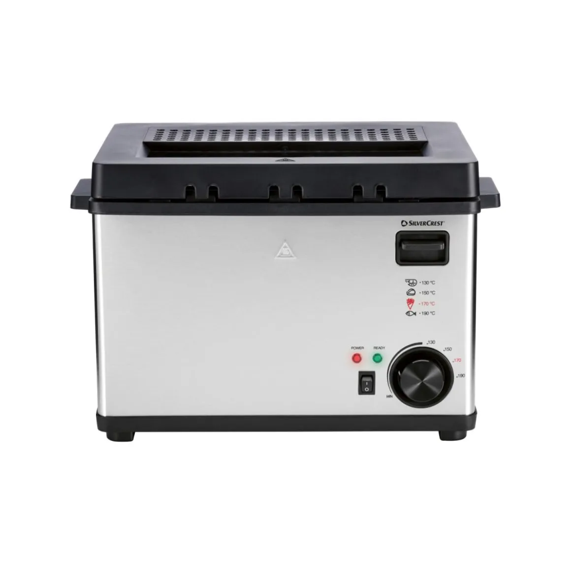 SILVERCREST® Edelstahl-Fritteuse SEF3 2000 C5 - B-Ware gut