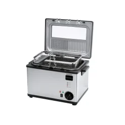 SILVERCREST® Edelstahl-Fritteuse SEF3 2000 C5 - B-Ware gut