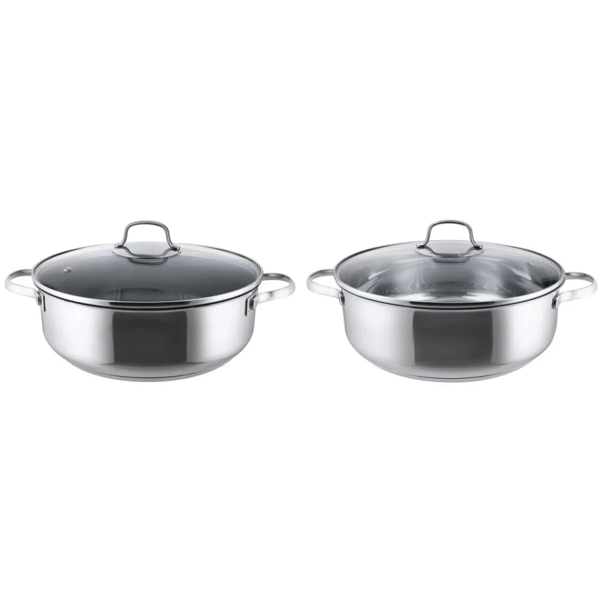SILVERCREST® Edelstahl-Kasserolle, Ø 28 cm - B-Ware