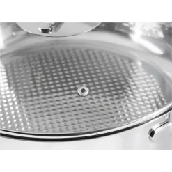 SILVERCREST® Edelstahl-Kasserolle, Ø 28 cm - B-Ware