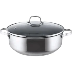 SILVERCREST® Edelstahl-Kasserolle, Ø 28 cm - B-Ware