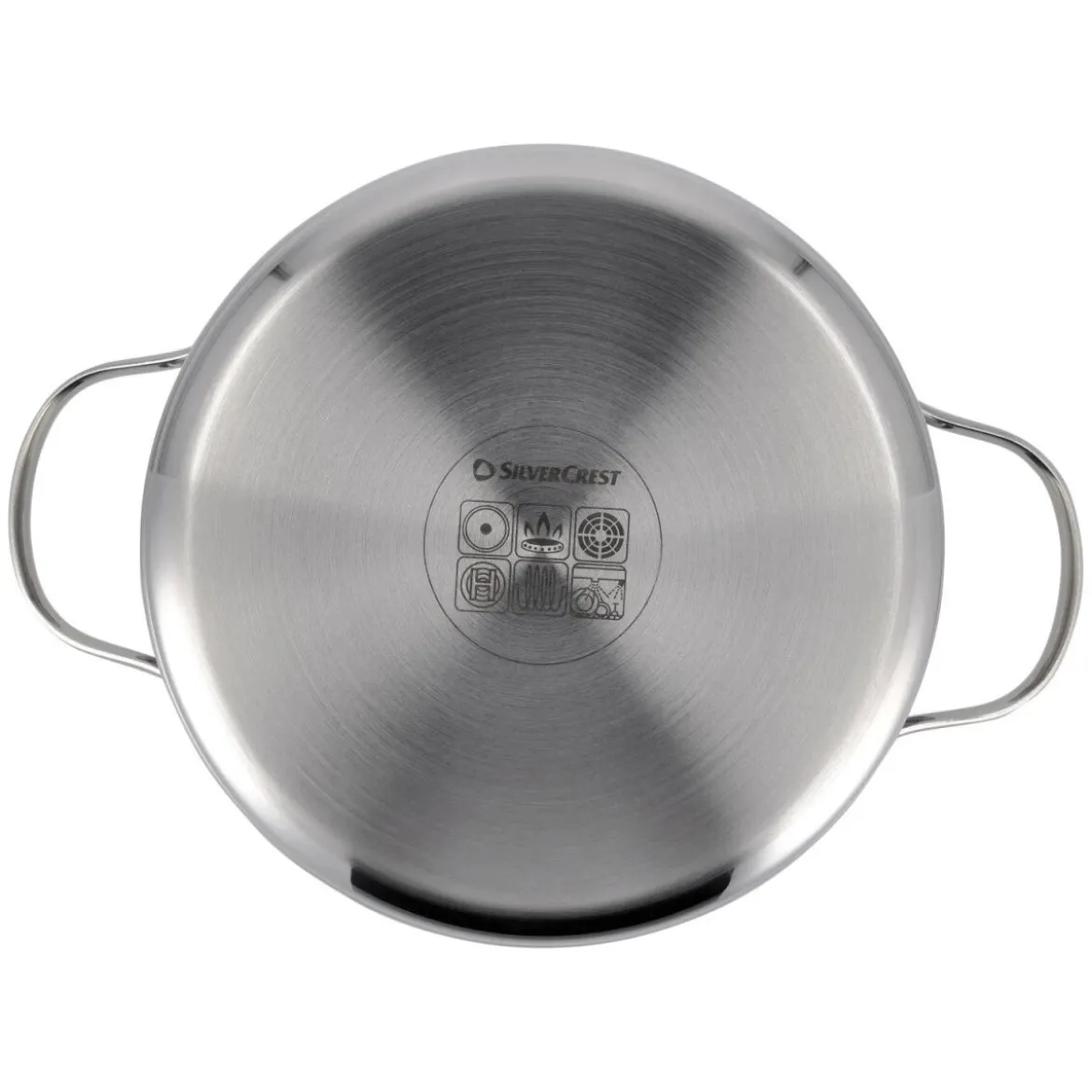 SILVERCREST® Edelstahl-Topf-Set, 10-teilig - B-Ware