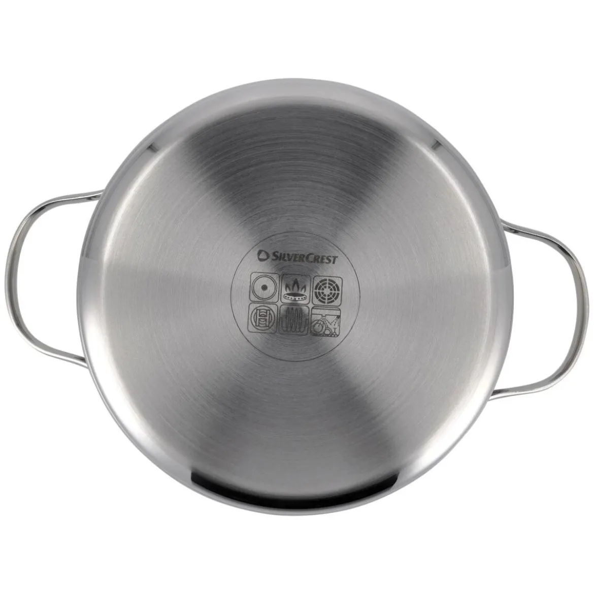 SILVERCREST® Edelstahl-Topf-Set, 10-teilig - B-Ware