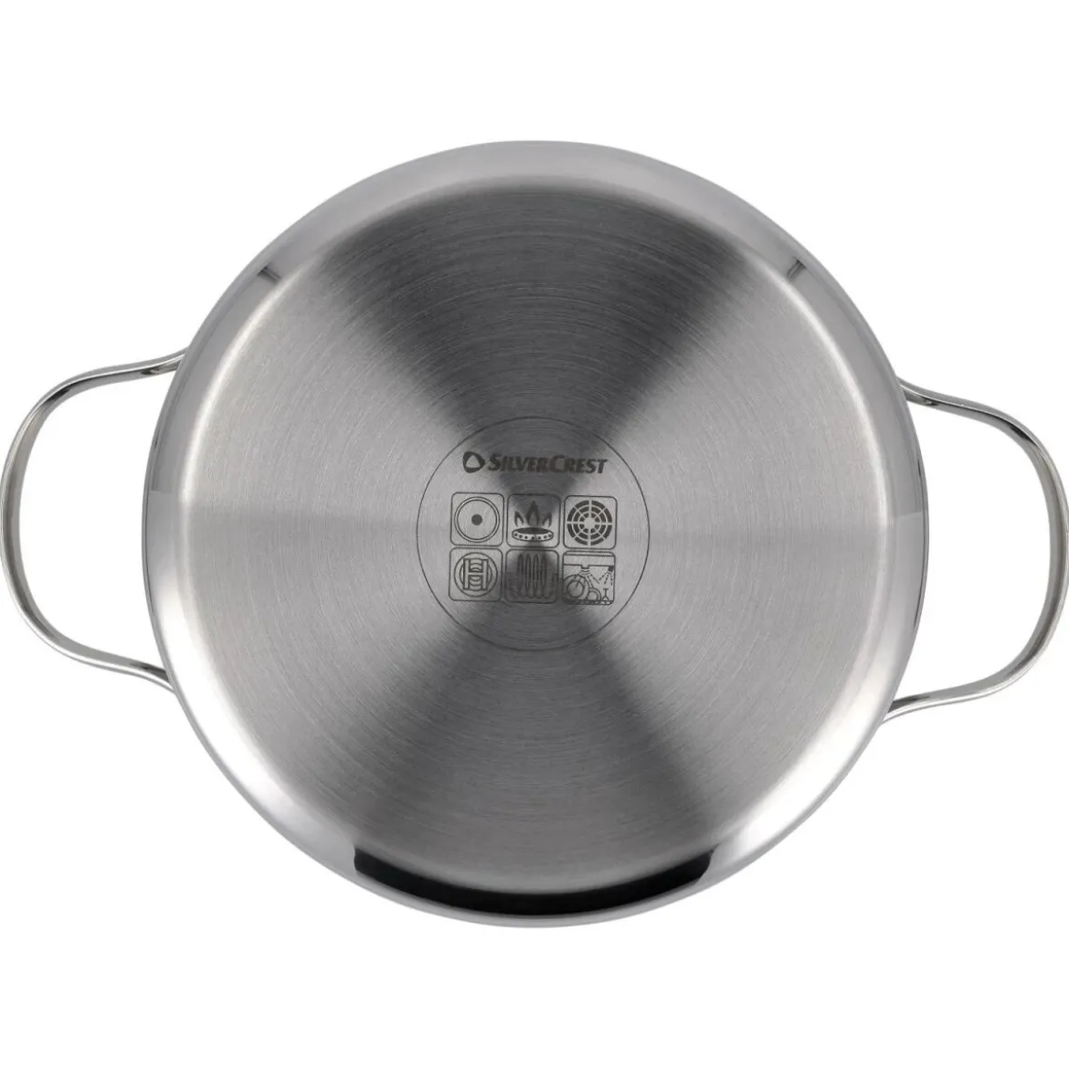 SILVERCREST® Edelstahl-Topf-Set, 10-teilig - B-Ware