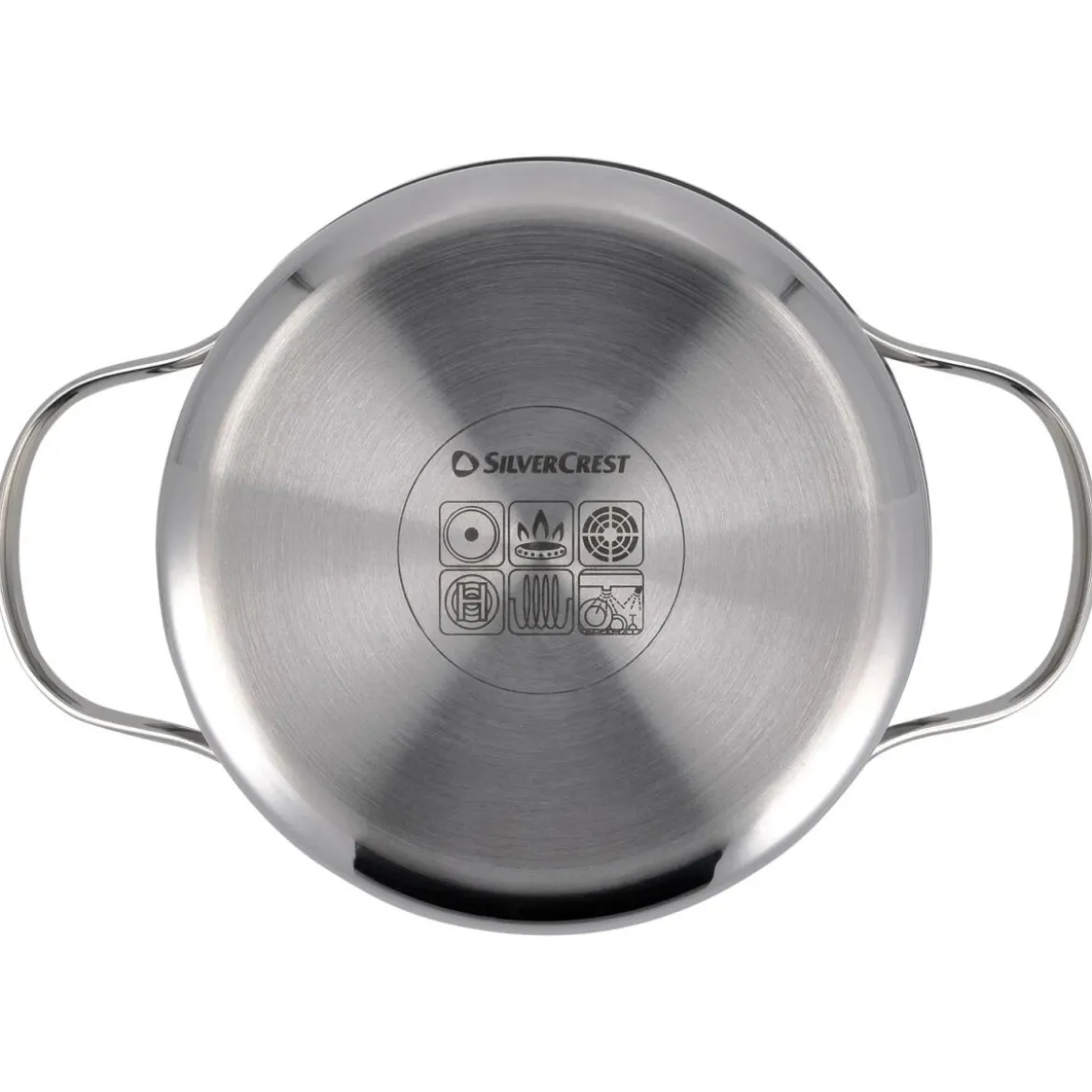 SILVERCREST® Edelstahl-Topf-Set, 10-teilig - B-Ware