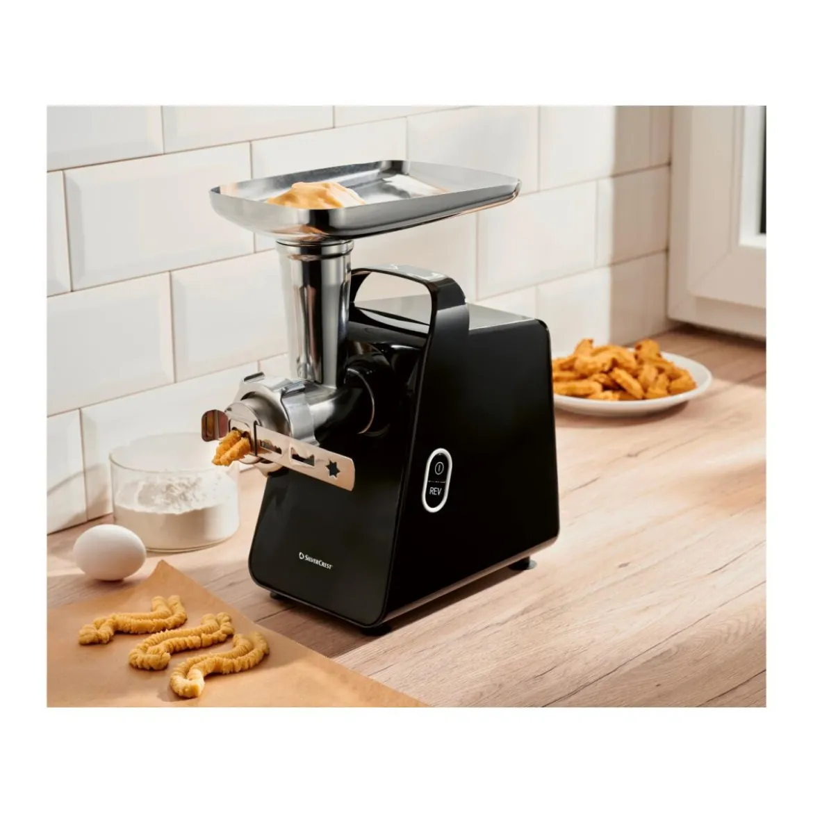 SILVERCREST® Elektrischer Fleischwolf SFWT 400 B1 - B-Ware neuwertig