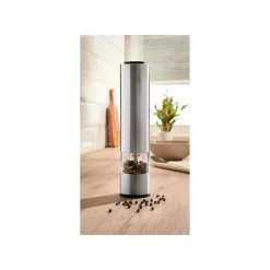 SILVERCREST® Elektrische Salz- oder Pfeffermühle »SSPM 6 B1« (Silber) - B-Ware sehr gut